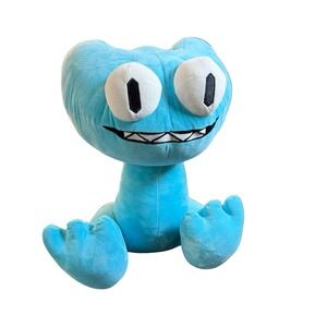Rainbow Friends Cyan Plush PhatMojo Roblox Blue Monster Toy 15 Inch NWT Blue